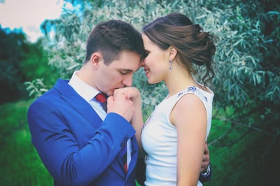 Happy Wedding Couple